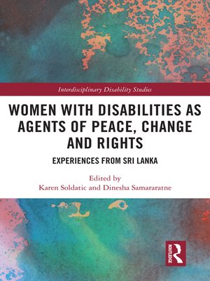 cover image of Women with Disabilities as Agents of Peace, Change and Rights
